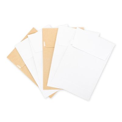 120 гг Kraft Paper Pocket Style Gusset Envelope для удобства экспресс-опаковки