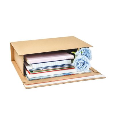 Brown E Flute Corrugated Board 3-слойный почтовый ящик для доставки