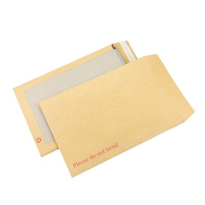 Продвижение Серое картонные конверты с пользовательским логотипом и Kraft Paper безопасная доставка
